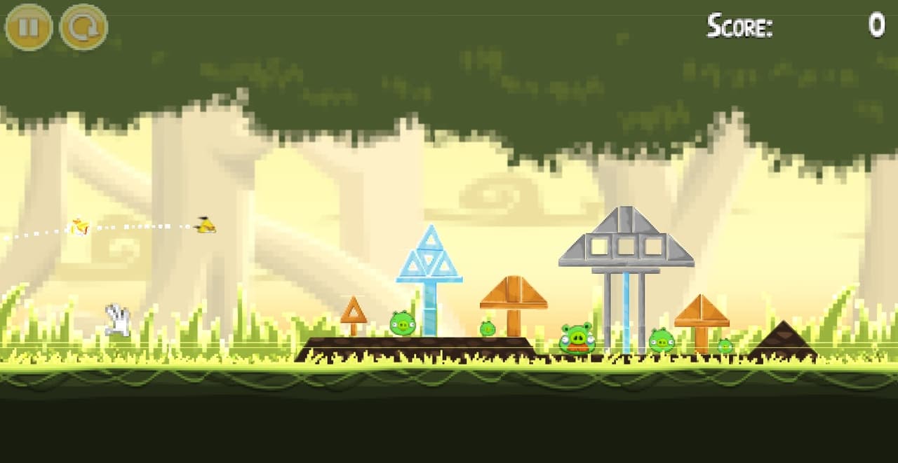 Angry Birds 8-Bit screenshot 4