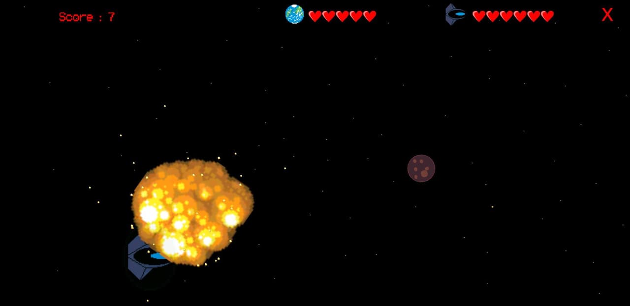 Star Defender (itch) (Modestoss) screenshot 3