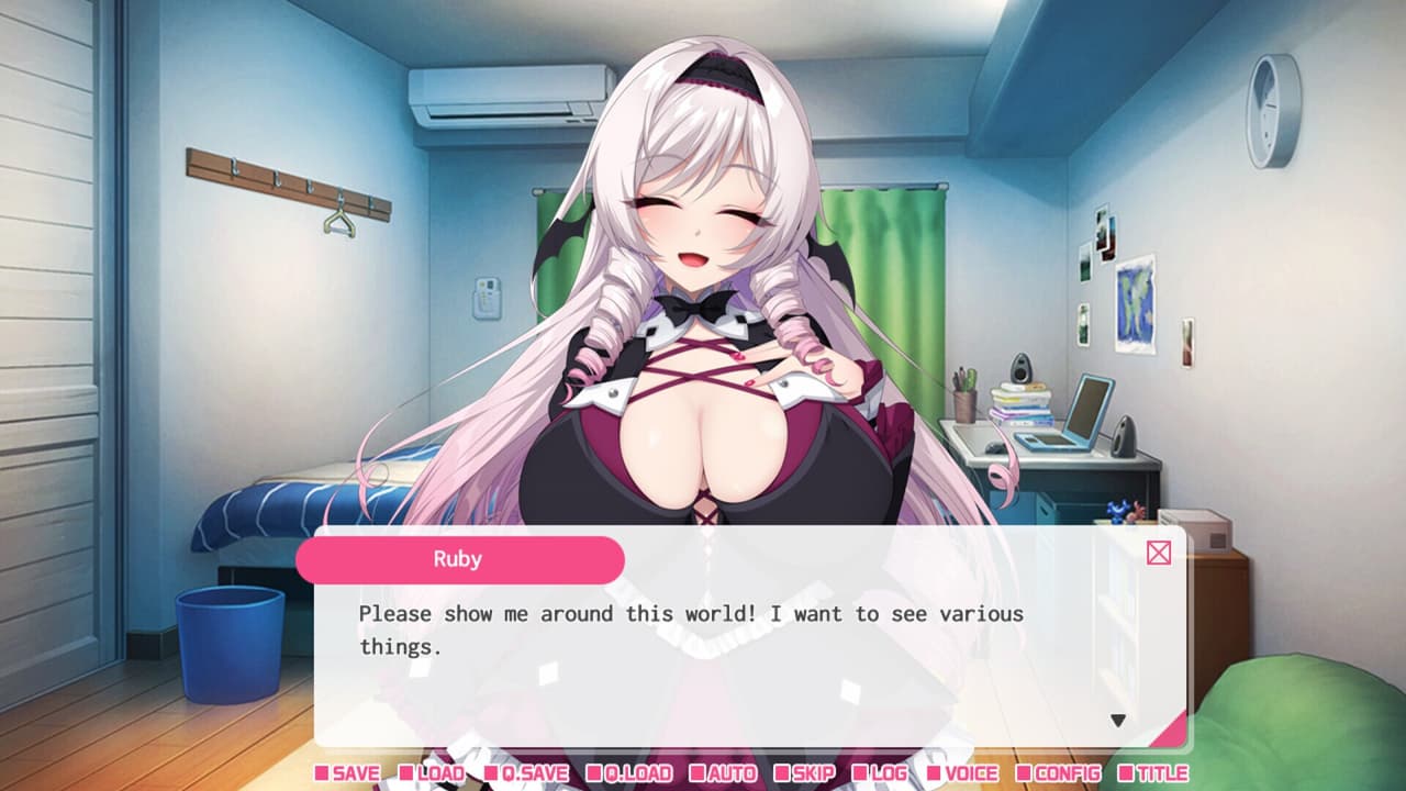 My oshi vtuber jumped through the screen and now were living together: I want to make a contract with the lady vampire screenshot 4