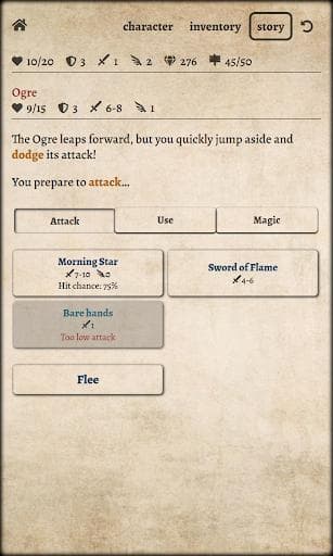 Path of Adventure - Text-based roguelike screenshot 4