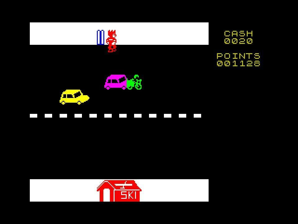 Spikie Goes Skiing ZX screenshot 3
