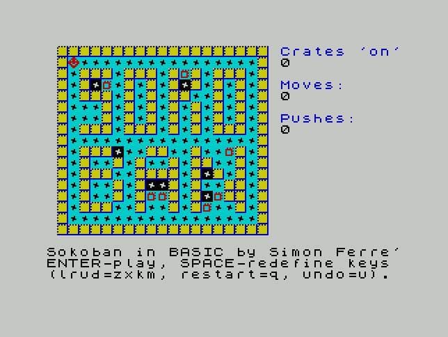 Sokoban (Simonsnake) screenshot 2