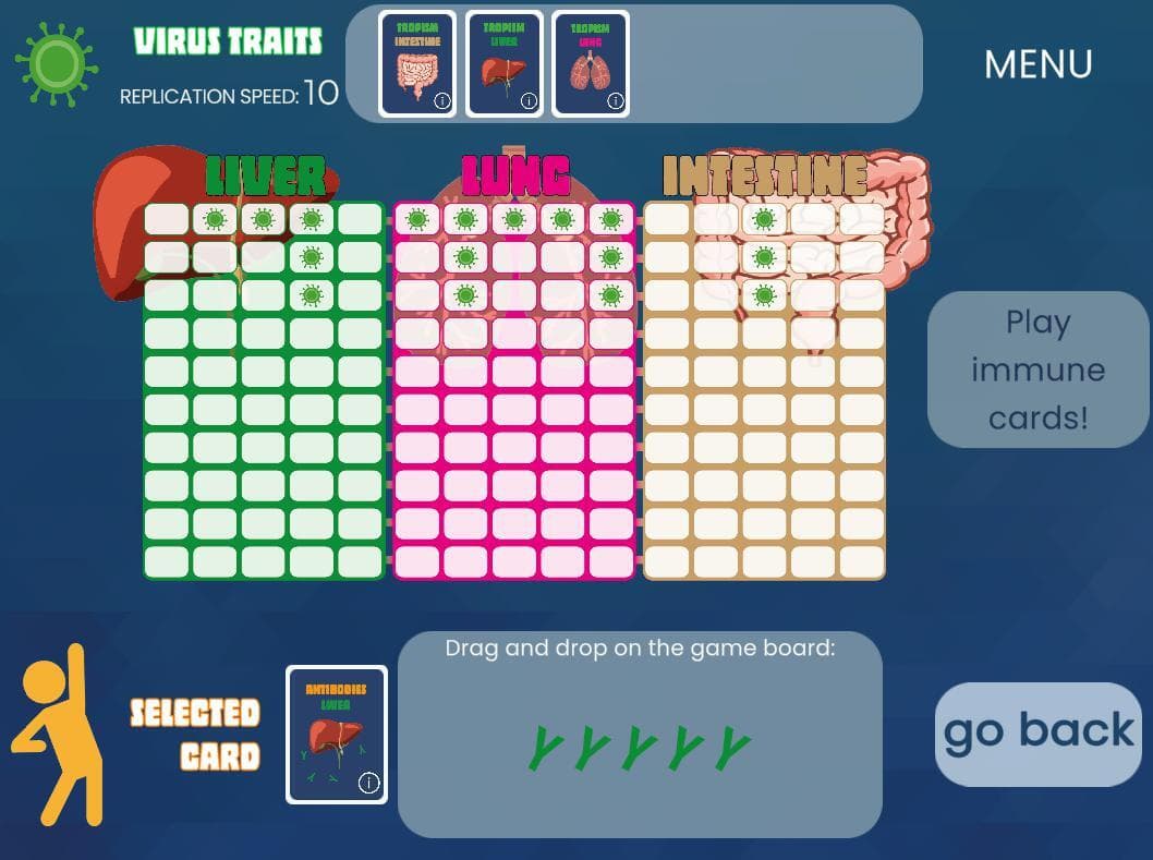 The Infection Game: Virus vs Host screenshot 3