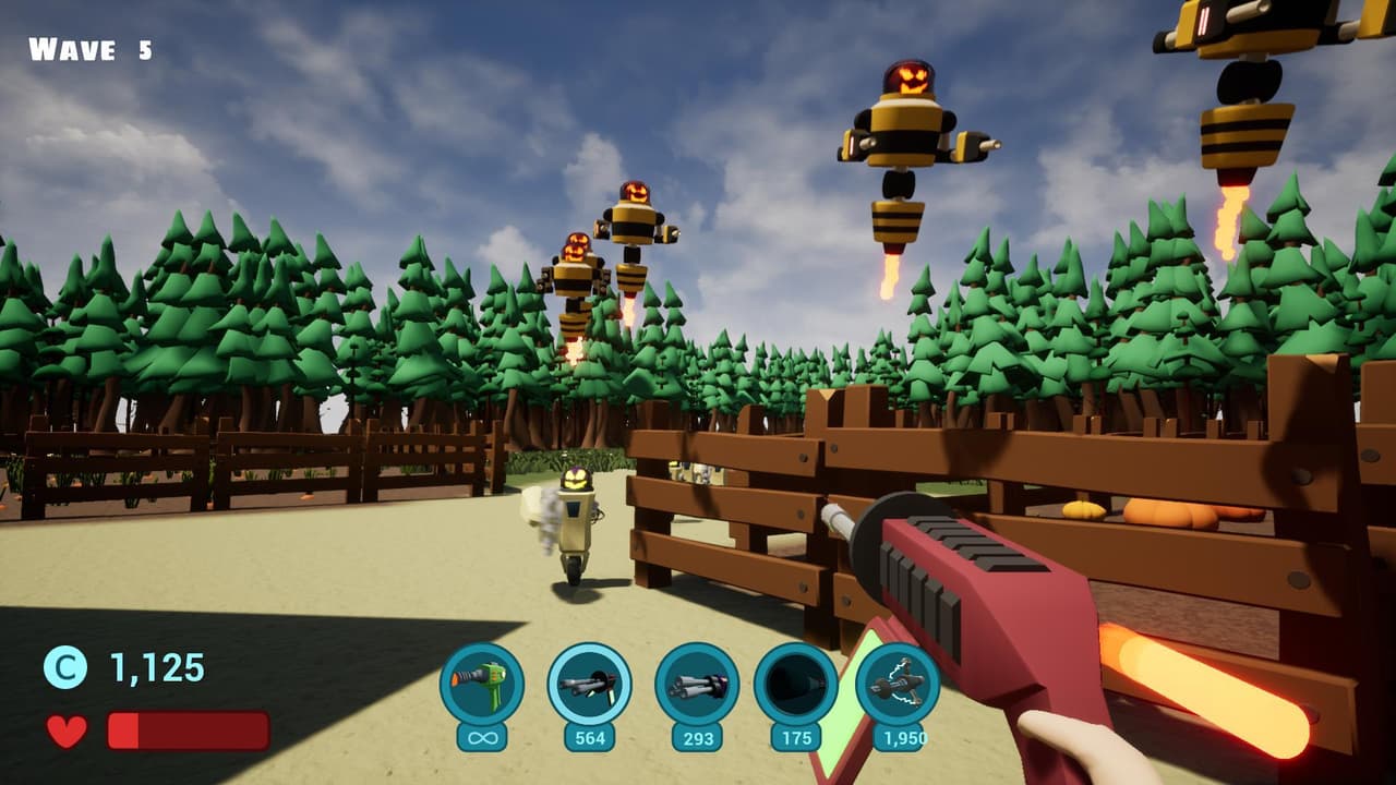 The farmer, the cat and space inviders screenshot 4
