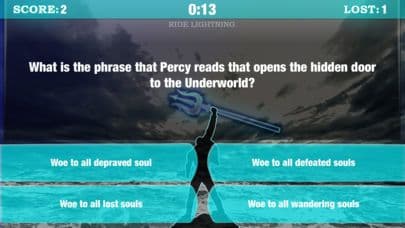 Lightning Sea Monster Thief for Percy Jackson screenshot 5