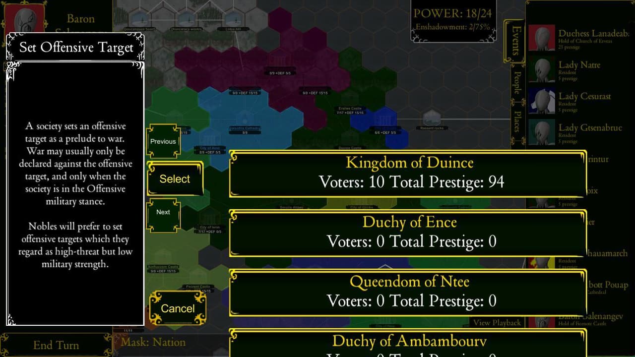 Shadows Behind The Throne 2 (itch) screenshot 3