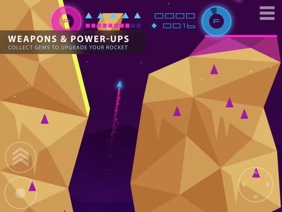 Heavy Rockets - cave shooter game screenshot 2