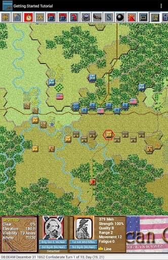 Civil War Battles- Chickamauga screenshot 2