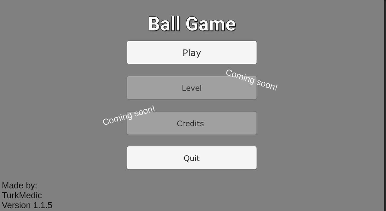 Ball Game (itch) (TurkMedic) screenshot 2