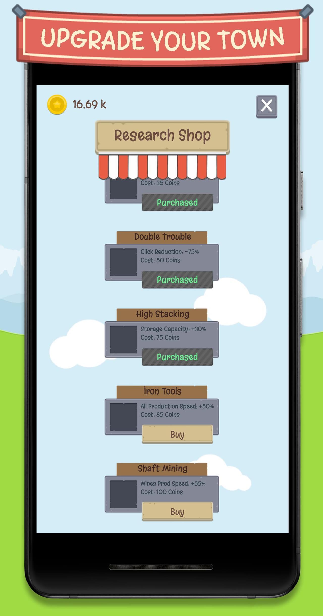 Clicker Settlers - Archived screenshot 5