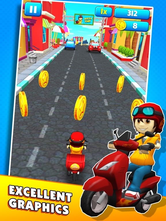 Subway Scooters 3D screenshot 2