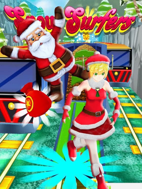 Golden Subway & Snow Princess Run screenshot 6