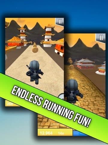 Ninja Run - Dash And Jump For Fruit - Watch Out For Deadly Insects! screenshot 2