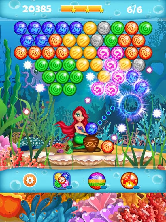 Mermaid Games - Mermaid Pop screenshot 4