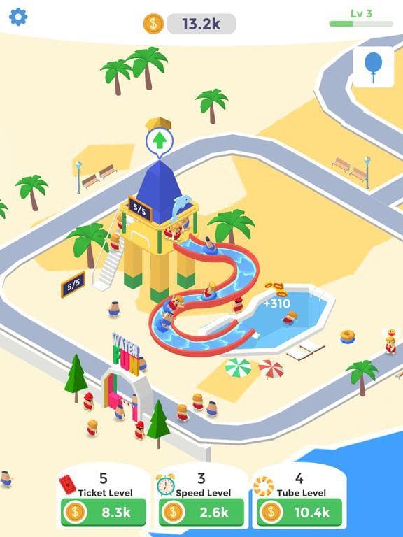 Idle Aqua Park screenshot 2
