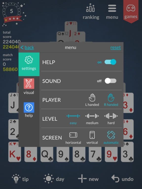 Everest Solitaire - iEverest screenshot 5