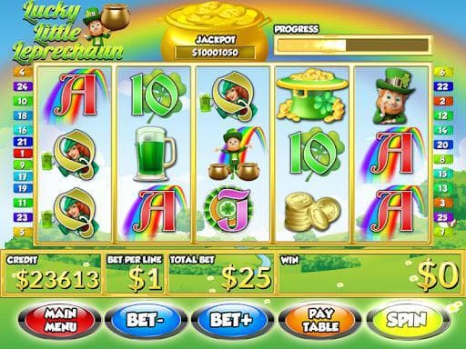 Lucky Little Leprechaun Vegas Slots Machine screenshot 3