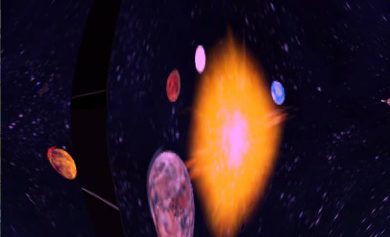 VR Astronomy and Geography Lab (Universe Spacecraft, Solar System, Earth, Moon, Relativity, Flying over the World, etc) screenshot 6