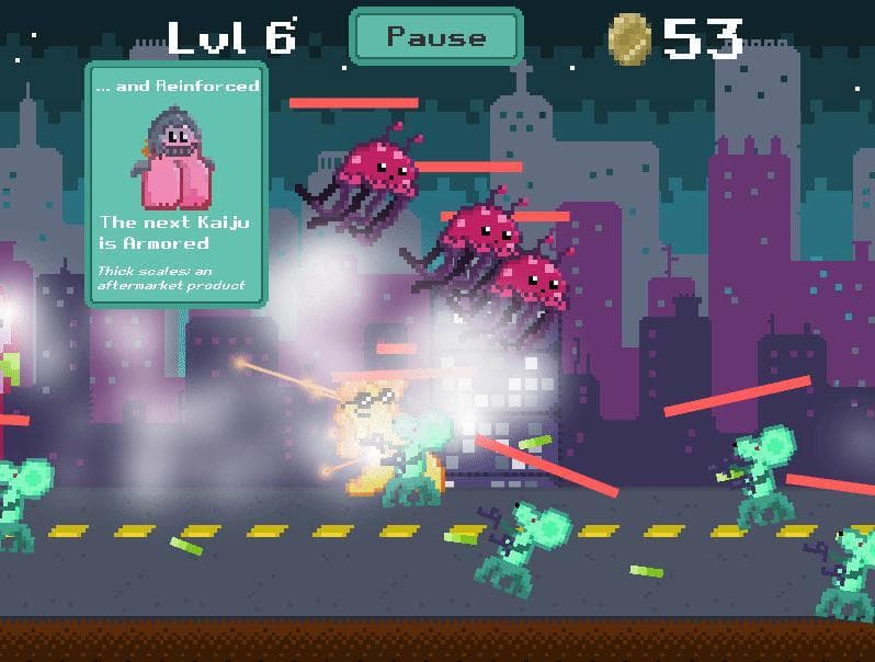 Super Mega Awesome Ultra Kaiju Babies screenshot 4