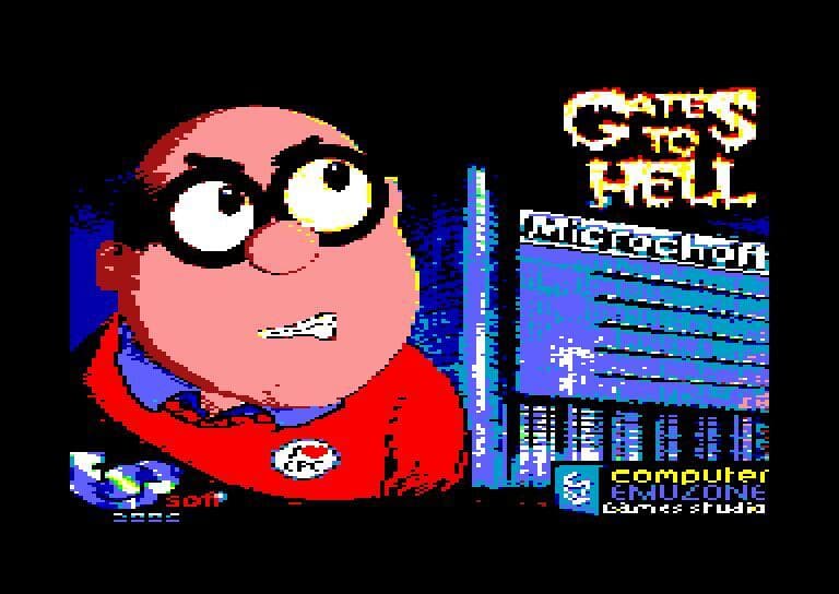 Gates to Hell (Amstrad CPC) screenshot 2