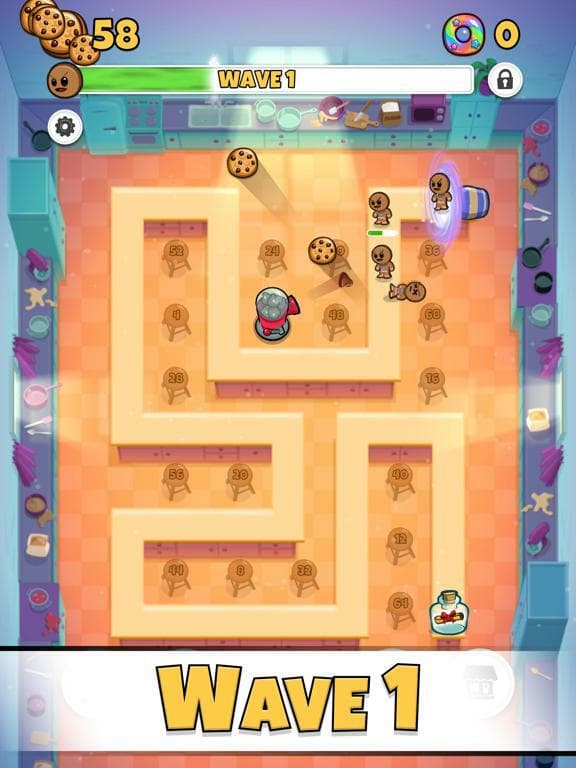 Cookies TD: Idle Tower Defense screenshot 2
