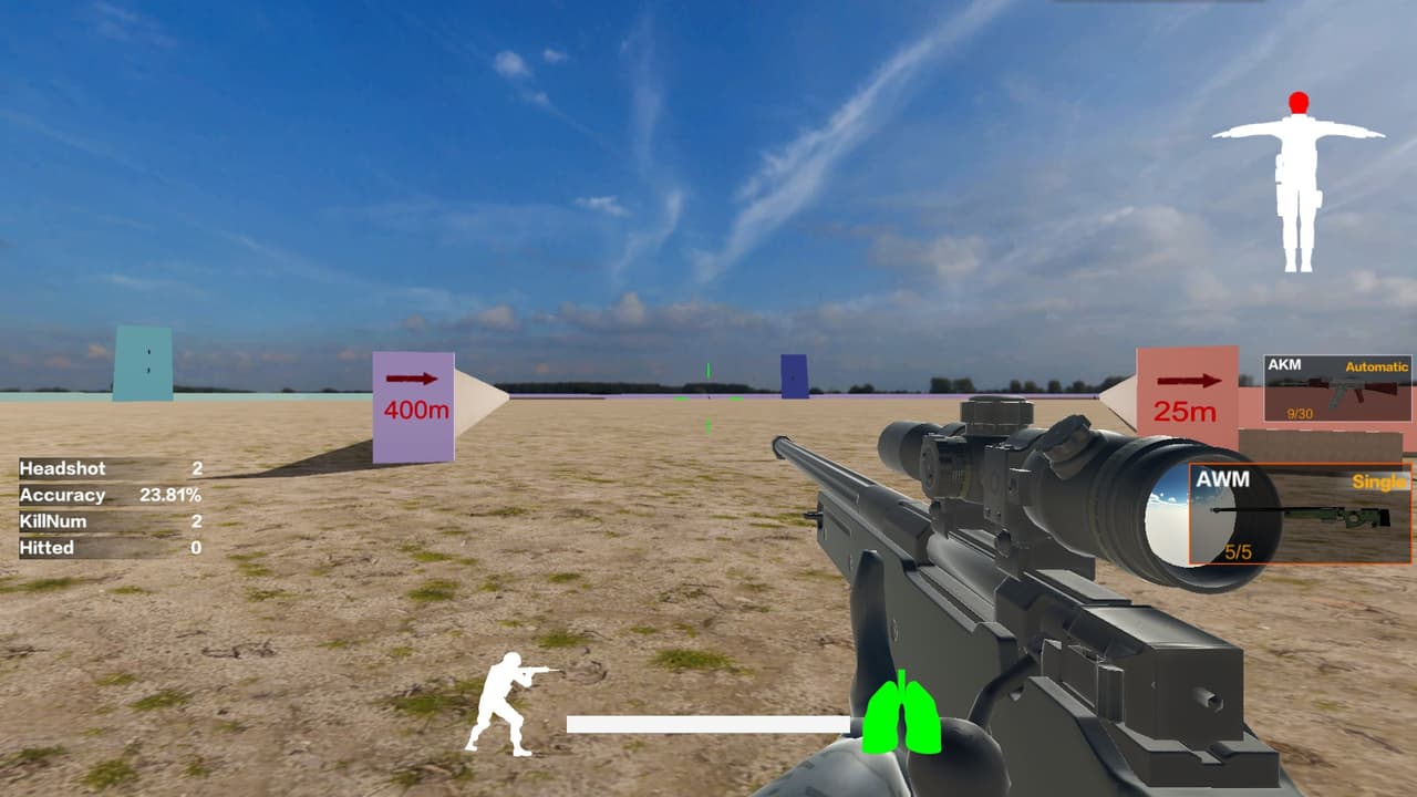 Battleground Shooting Training 吃鸡枪法训练器