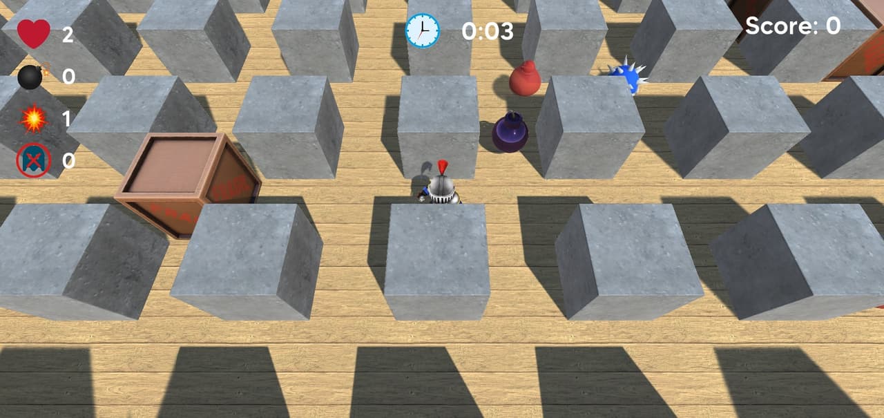 DSVJ2_2021_BOMBERMAN screenshot 4