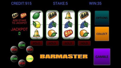 Barmaster slot machine screenshot 4