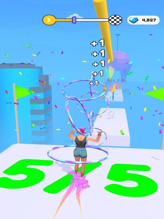 Hula Hoop Race screenshot 2