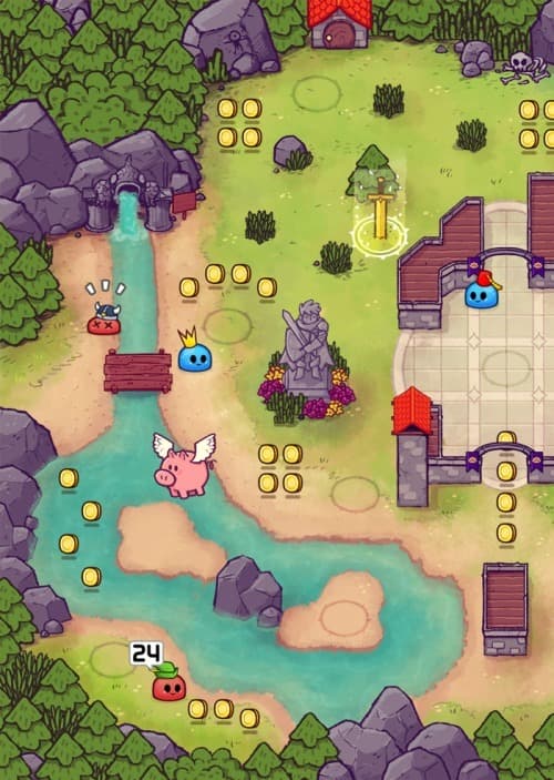 Slimeful: Greedy Piggy Chase screenshot 2