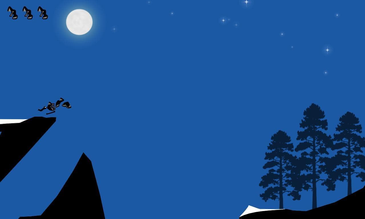 Krashlander - Ski, Jump, Crash! screenshot 3