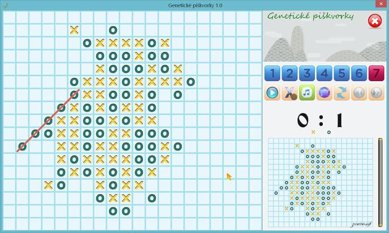 Genetic Tic-Tac-Toe