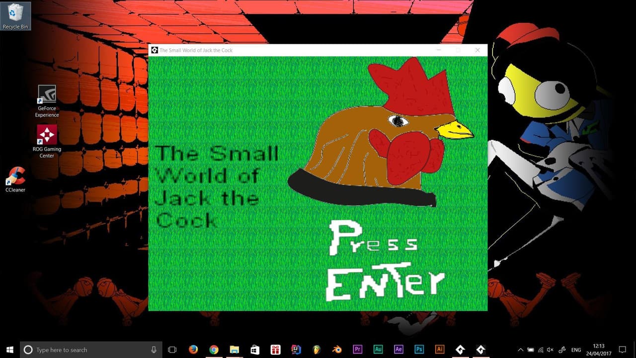 The Small World of Jack, the Cock