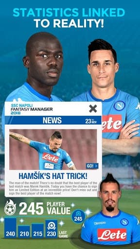 SSC Napoli Fantasy Manager 18 screenshot 4