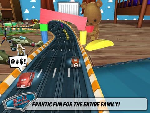 Rail Racing Free screenshot 2