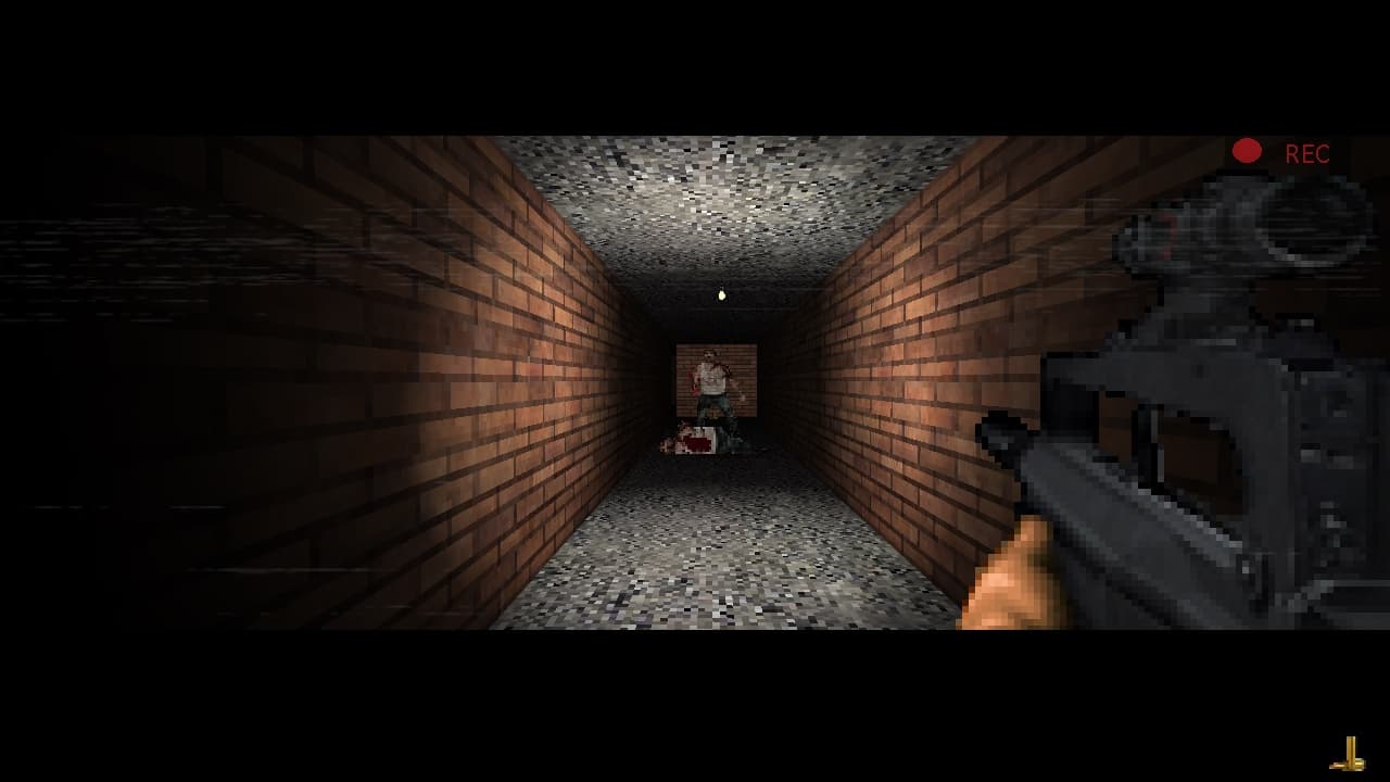 Basement with zombies