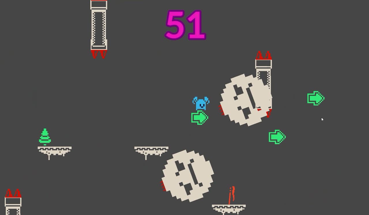 Dont Fall (itch) (SilverSnakeGameS) screenshot 4