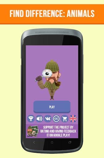 Find difference: Animals screenshot 2