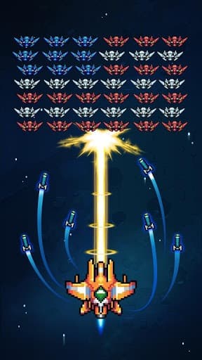 Galaxiga - Classic 80s Arcade Space Shooter screenshot 2