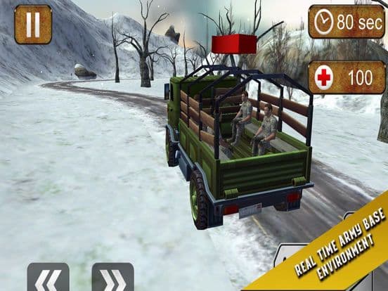 Real Drive Army Truck screenshot 2