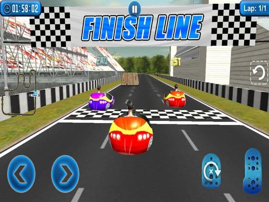 Real City Bumper Car Racing 3D screenshot 3