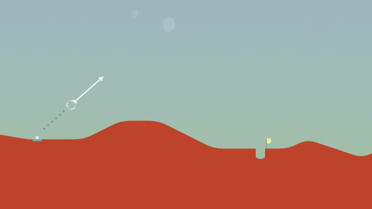Golf On Mars (itch) screenshot 2
