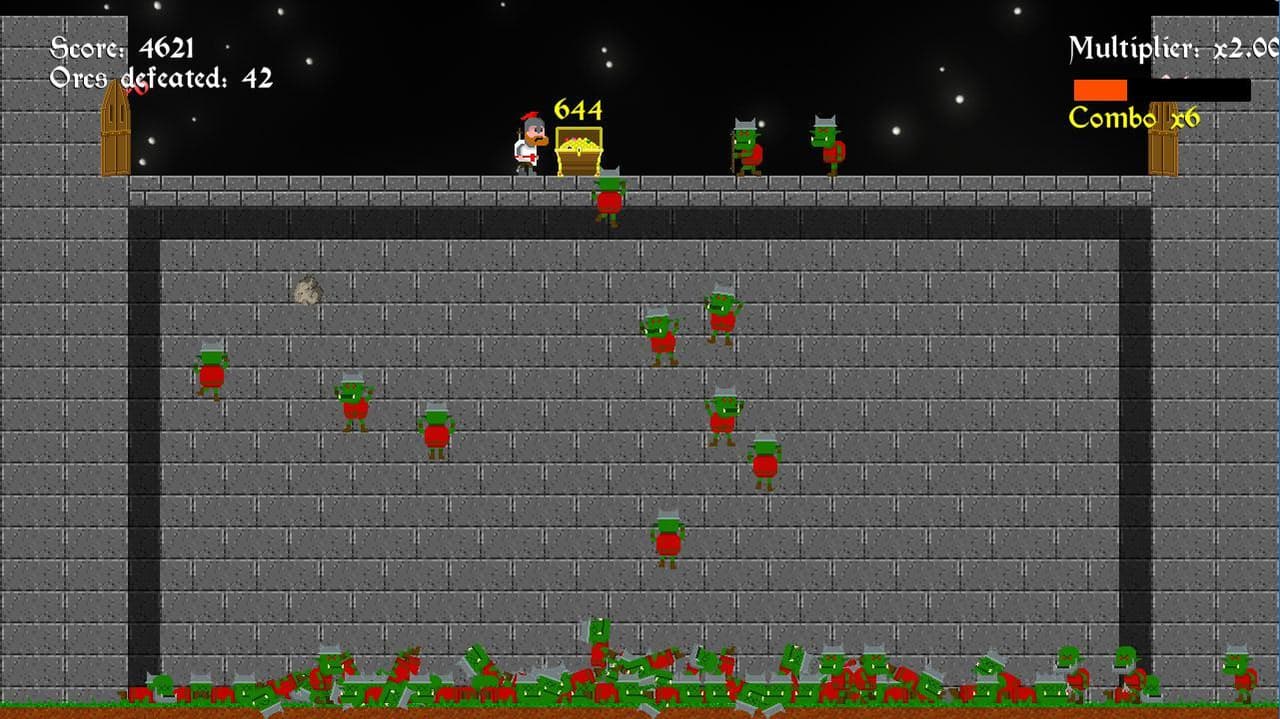 Sir Beardyknight vs The Orc Horde