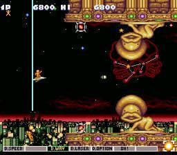 Jikkyou Oshaberi Parodius screenshot 5
