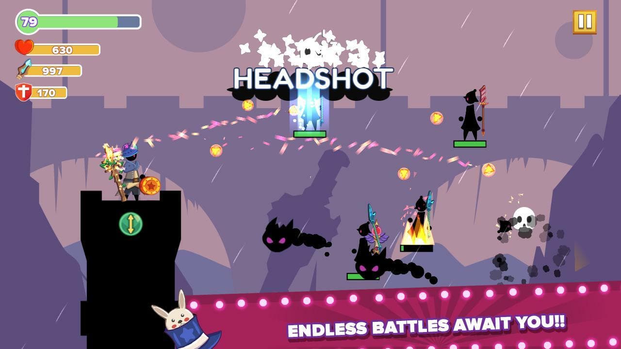 Stickman Hero Wizard Season screenshot 5