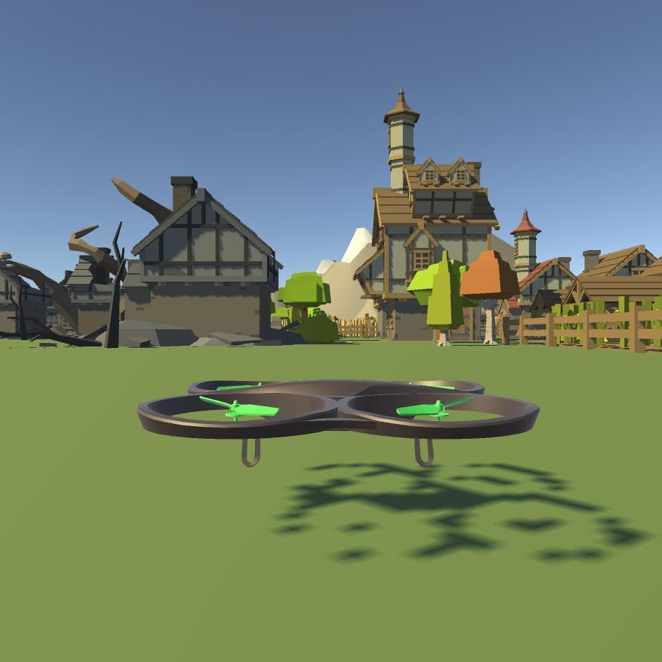 Drone Simulator (itch) (Sorata) screenshot 4