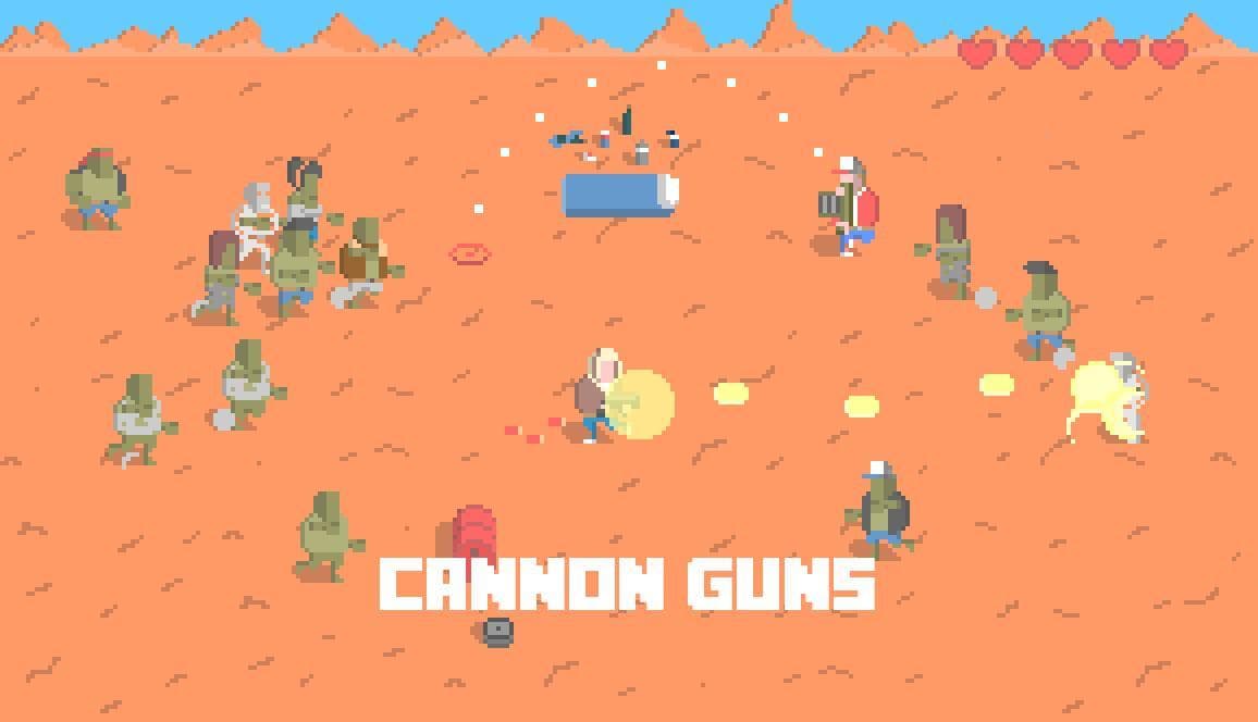 8Bit Hardcore: Zombie Blast screenshot 2