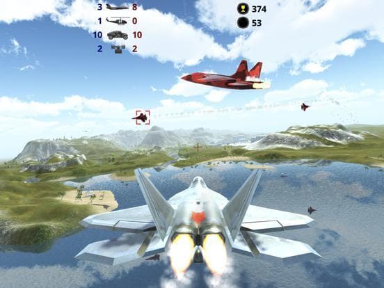 Fighter 3D - Air combat game screenshot 2