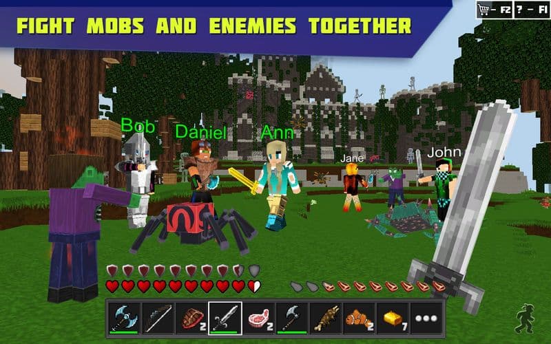 Planet of Cubes Survival Games