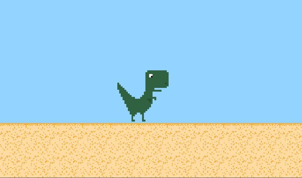 Keep the dinosaur alive